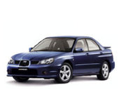 Eva коврики для Subaru Impreza II Левый руль (2000 - 2007)