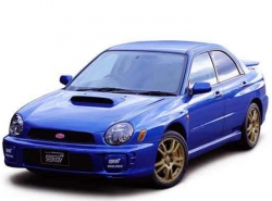 Eva коврики для Subaru Impreza II правый руль (1998 - 2002)