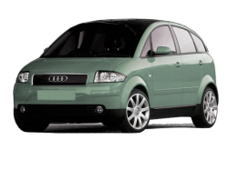 Ворсовые коврики в салон  Audi A2 I (8Z) (1999 - 2007)