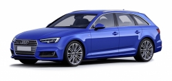 Ворсовые коврики в салон  Audi A4 V (B9, 8W) Универсал (2015 - ...)