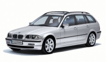 Ворсовые коврики в салон  BMW 3 IV (Е46) Универсал (1998 - 2006)