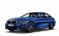 Ворсовые коврики в салон  BMW 3 VII (G20) (2018 - ...)