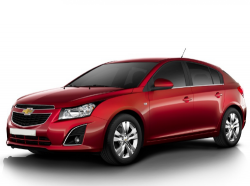 Ворсовые коврики в салон  Chevrolet Cruze Хэтчбек (2009 - 2015)