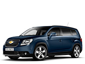 Ворсовые коврики в салон  Chevrolet Orlando 7 мест (2010 - 2015)