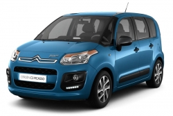 Ворсовые коврики в салон  Citroen C3 Picasso (2009 - 2012)