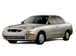 Ворсовые коврики в салон  Daewoo Leganza (1997 - 2008)