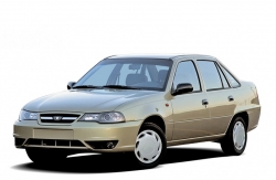 Ворсовые коврики в салон  Daewoo Nexia (2008 - 2016)