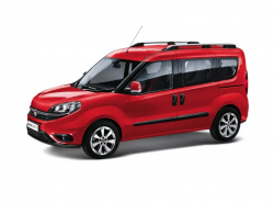 Ворсовые коврики в салон  Fiat Doblo Panorama (2018 - 2020)