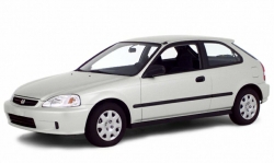 Ворсовые коврики в салон  Honda Civic VI хетчбэк (1995 - 2000)