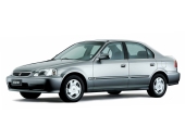 Ворсовые коврики в салон  Honda Civic VI седан (1995 - 2000)