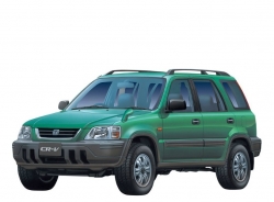 Ворсовые коврики в салон  Honda CR-V I (АКПП) правый руль (1997 - 2001)