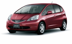 Ворсовые коврики в салон  Honda Fit II (GE) (2009 - 2014)