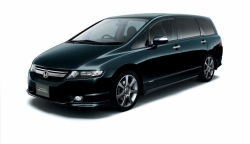 Ворсовые коврики в салон  Honda Odyssey III (RB1) 5 мест (2003 - 2008)