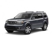 Ворсовые коврики в салон  Honda Pilot II (2008 - 2015)