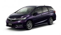 Ворсовые коврики в салон  Honda Shuttle (2014 - 2017)