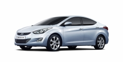 Ворсовые коврики в салон  Hyundai Avante V (MD) (2010 - 2015)