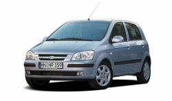 Ворсовые коврики в салон  Hyundai Getz (TB) 5 дверей (2002 - 2011)