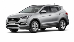 Ворсовые коврики в салон  Hyundai Santa Fe III (DM) 7 мест (2012 - 2018)