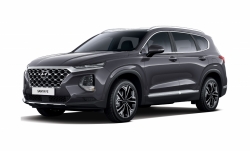 Ворсовые коврики в салон  Hyundai Santa Fe IV (TM) 5 мест (2018 - ...)