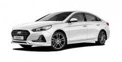 Ворсовые коврики в салон  Hyundai Sonata VII (LF) (2017 - 2019) Рестайлинг