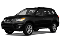 Eva коврики для Hyundai Santa Fe II  (2009 - 2012) Рестайлинг