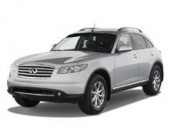 Ворсовые коврики в салон  Infiniti FX35 I (2002 - 2009)