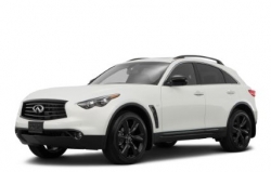 Ворсовые коврики в салон  Infiniti QX70 (2014 - 2017)