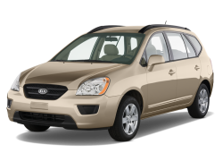 Ворсовые коврики в салон  Kia Carens II (UN) (2006 - 2012)