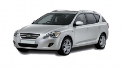 Ворсовые коврики в салон  Kia Ceed I (ED) Универсал (2006 - 2012)