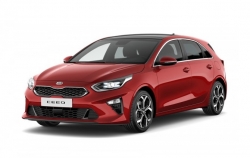 Ворсовые коврики в салон  Kia Ceed III (CD) Хэтчбек (2018 - ...)