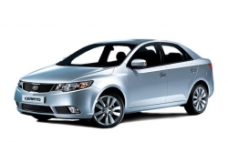 Ворсовые коврики в салон  Kia Cerato II (TD) (2008 - 2013)