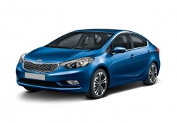 Ворсовые коврики в салон  Kia Cerato III (YD) Седан (2013 - 2018)