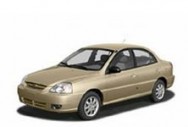 Ворсовые коврики в салон  Kia Rio I (DC) Седан (1999 - 2005)