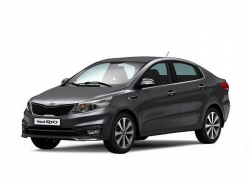 Ворсовые коврики в салон  Kia Rio III (QB) Седан (2011 - 2017)