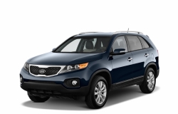 Ворсовые коврики в салон  Kia Sorento II (XM) (2009 - 2012)