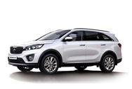 Ворсовые коврики в салон  Kia Sorento III 5 мест (2015 - 2020)