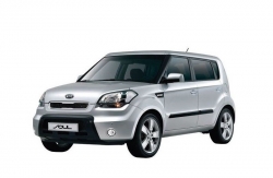 Ворсовые коврики в салон  Kia Soul I (AM) (2008 - 2014)