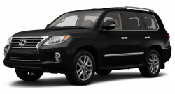 Ворсовые коврики в салон  Lexus LX 570 Рестайлинг (2012 - 2015)