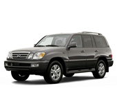 Ворсовые коврики в салон  Lexus LX II (1998 - 2007)