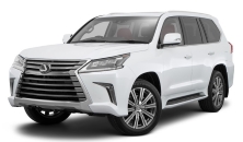 Ворсовые коврики в салон  Lexus LX570  (2016 - ...)