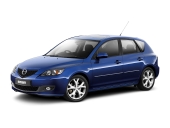 Ворсовые коврики в салон  Mazda 3 (BK) хетчбек (2003 - 2009)