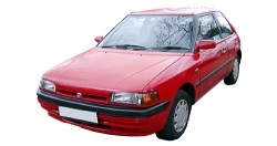 Ворсовые коврики в салон  Mazda 323 V (C) 3d (1994 - 1998)