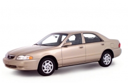 Ворсовые коврики в салон  Mazda 626 LX (USA) (1997 - 2002)