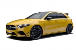 Ворсовые коврики в салон  Mercedes-Benz A-Class IV (W177) (2018 - ...)