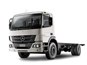 Ворсовые коврики в салон  Mercedes-Benz Atego 1324 (1998 - 2005)