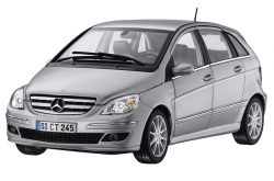 Ворсовые коврики в салон  Mercedes-Benz B-Class I (W245) Правый руль (2005 - 2011)