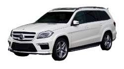 Ворсовые коврики в салон  Mercedes-Benz GLS II (X166) 5 мест (2015 - 2019)