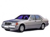 Ворсовые коврики в салон  Mercedes-Benz S-Class III (W140) (1991 - 1998)