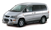 Ворсовые коврики в салон  Mitsubishi Delica Правый руль (1994 - 2007)