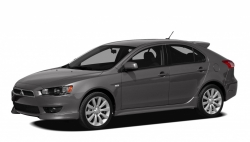 Ворсовые коврики в салон  Mitsubishi Lancer X хетчбек (2007 - ...)